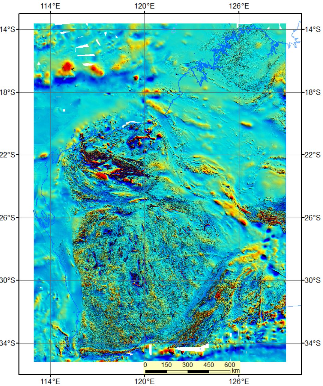 WA magnetic anomaly grid merge